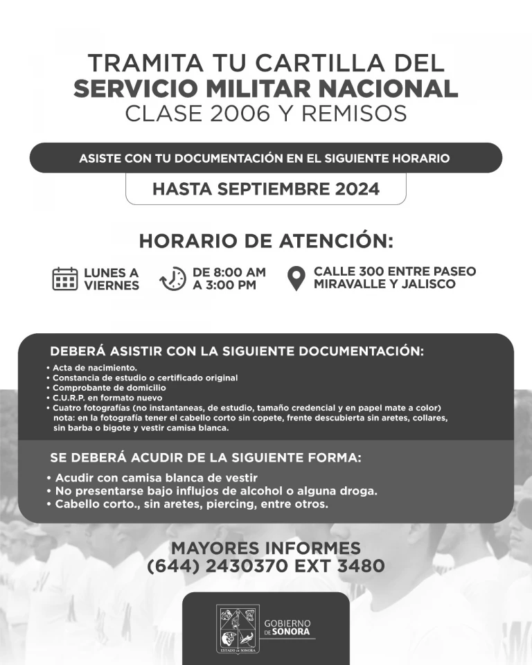 Llaman A Realizar Tr Mite Para La Cartilla Del Servicio Militar Lo