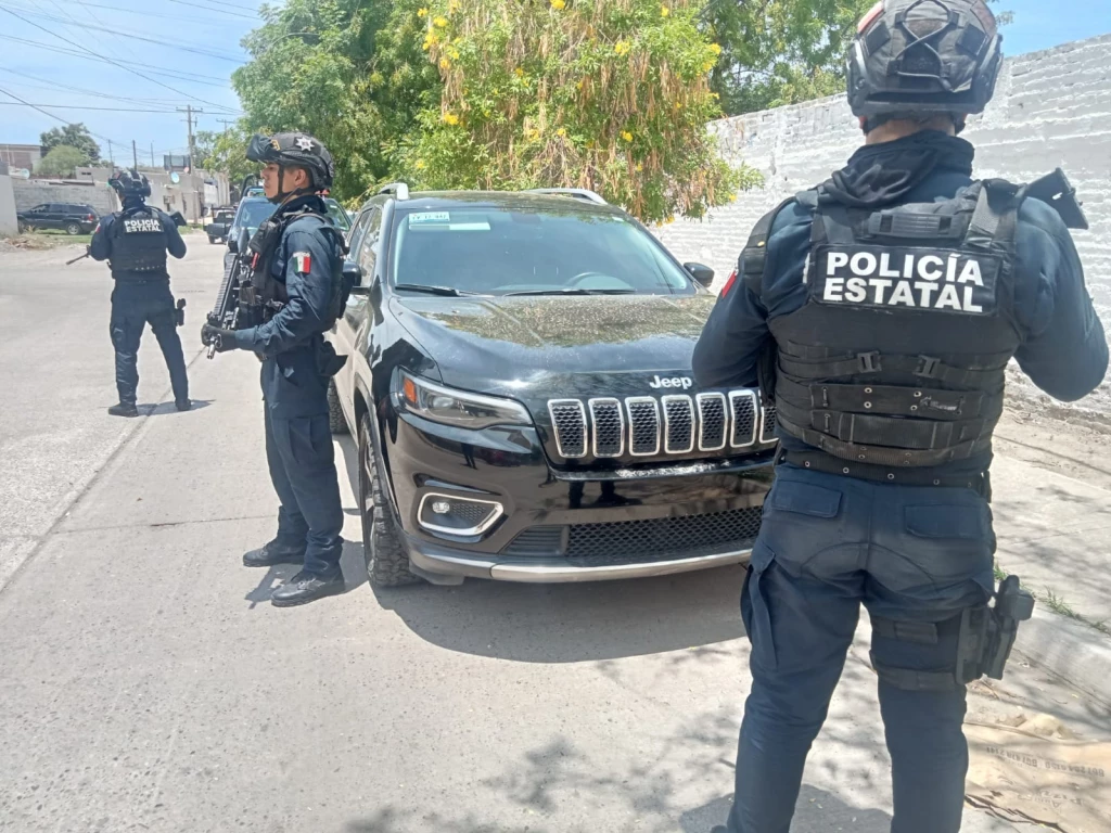 Grupo Élite de la Policía Estatal recupera vehículo que fue robado en