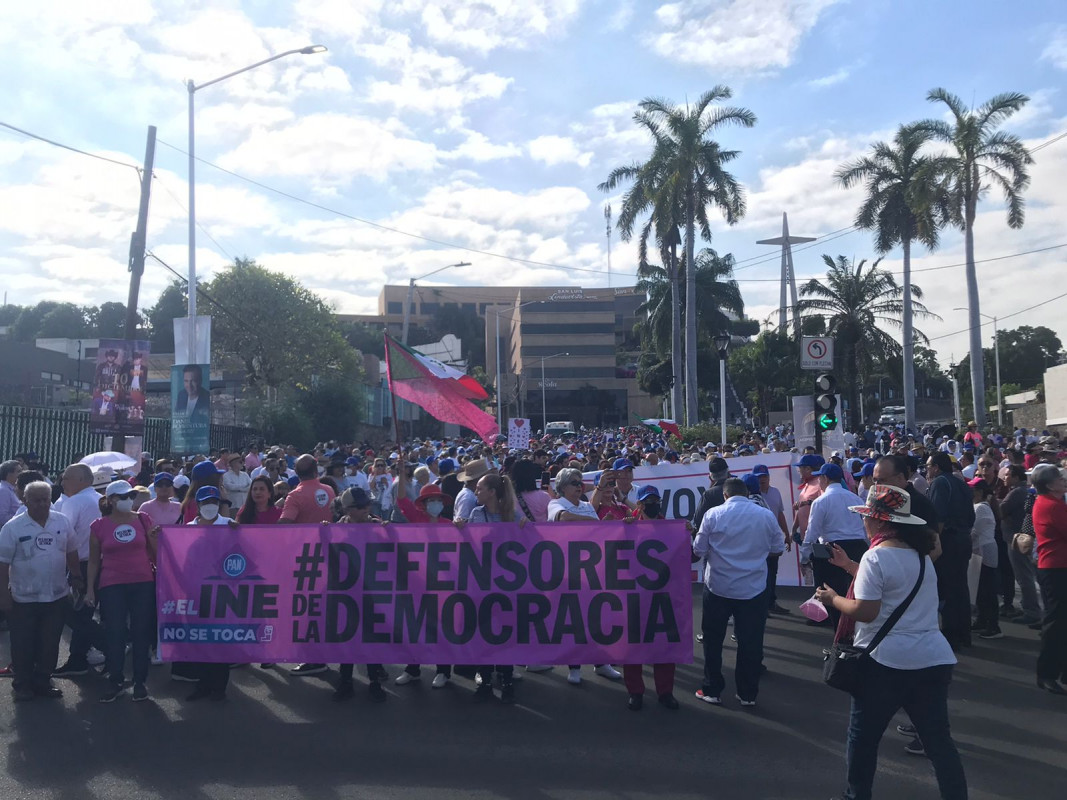 Una sola voz en Culiacán “EL INE NO SE TOCA”