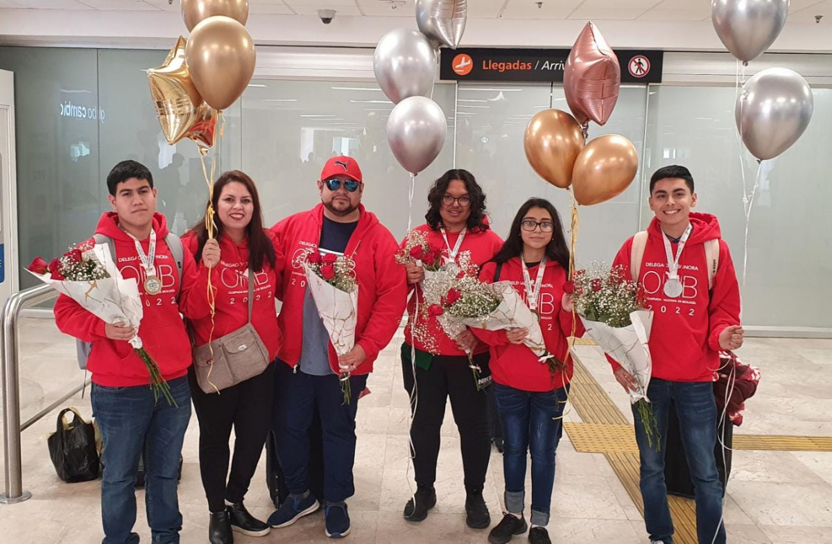 Ganan alumnos de Cecyte y Cobach Sonora medallas de oro, plata y bronce en Olimpiada Nacional de Biología