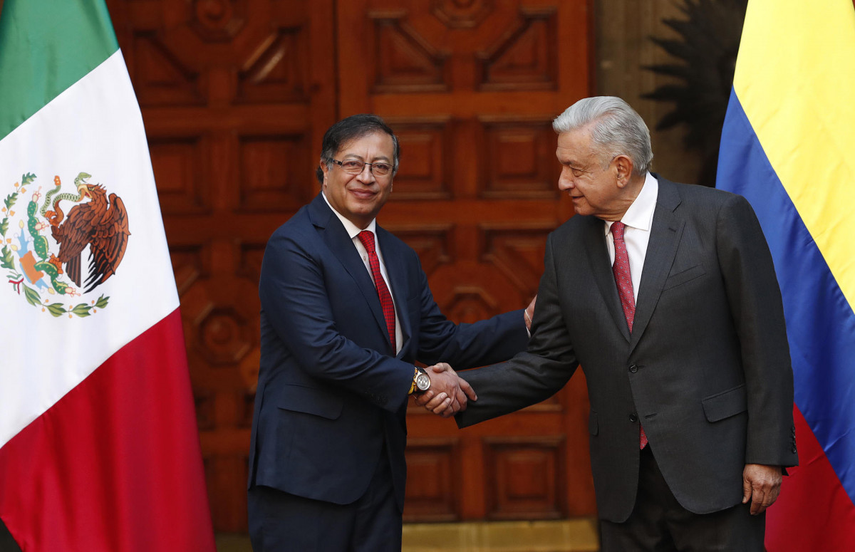 Presidentes de México y Colombia se reúnen para abordar drogas y migración