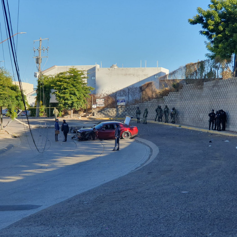 Una supuesta persecución termina en accidente de tránsito en el sector Cañadas