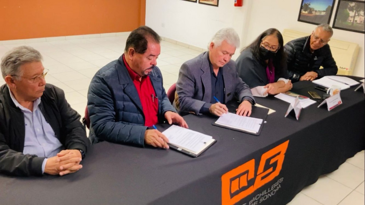 Cobach Sonora y Sutcobs firman contrato colectivo de trabajo en beneficio de los trabajadores