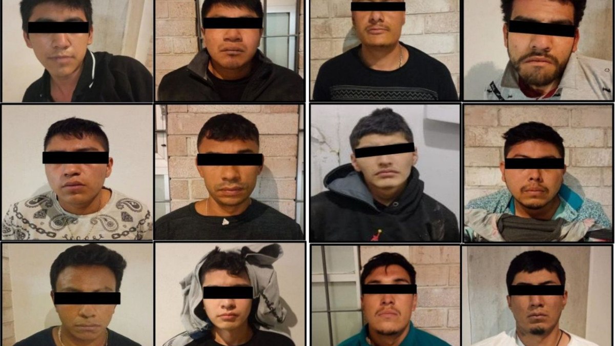 Ejército Mexicano y Guardia Nacional en coordinación con la Fiscalía General de la República, detienen a 12 presuntos delincuentes y aseguran armamento, cargadores, cartuchos y vehículos en Zacatecas