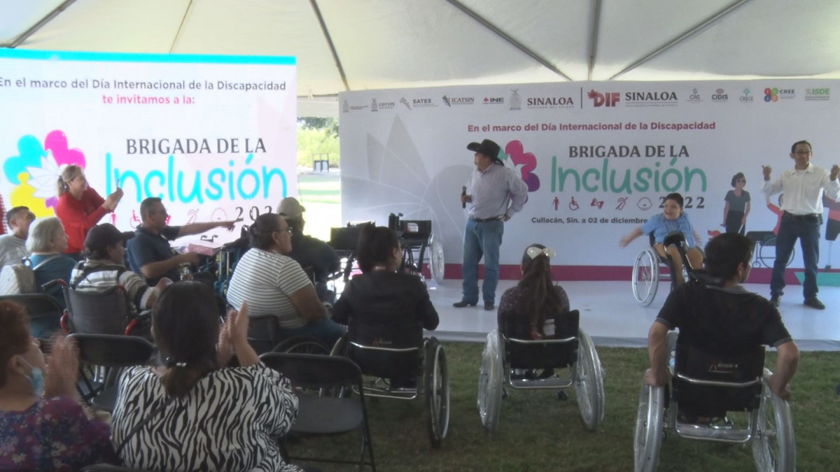Brigada de la inclusión en Sinaloa