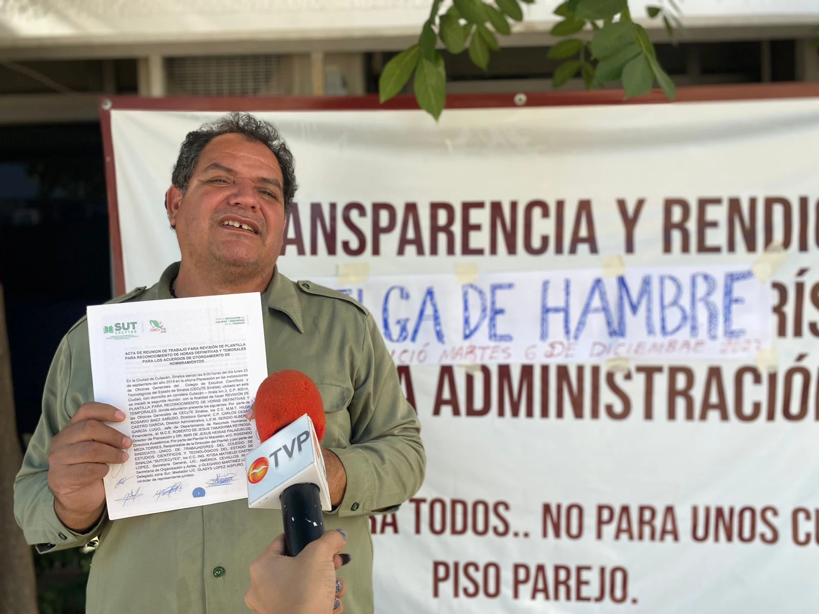 Ex diputado de MORENA en huelga de hambre