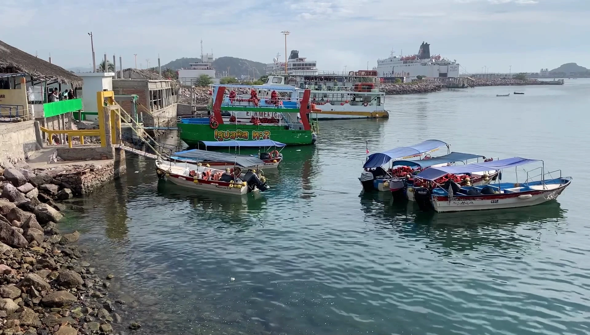 Este fin de semana esperan que repunten los paseos por la bahía en Mazatlán