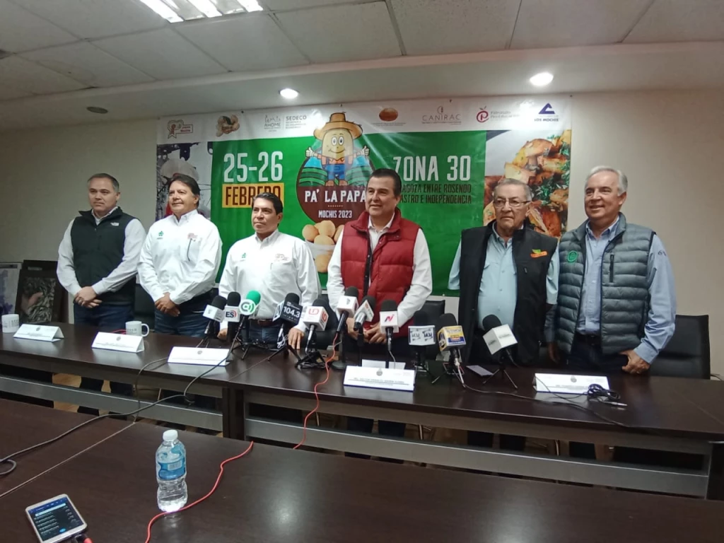 Presentan festival de la papa 2023