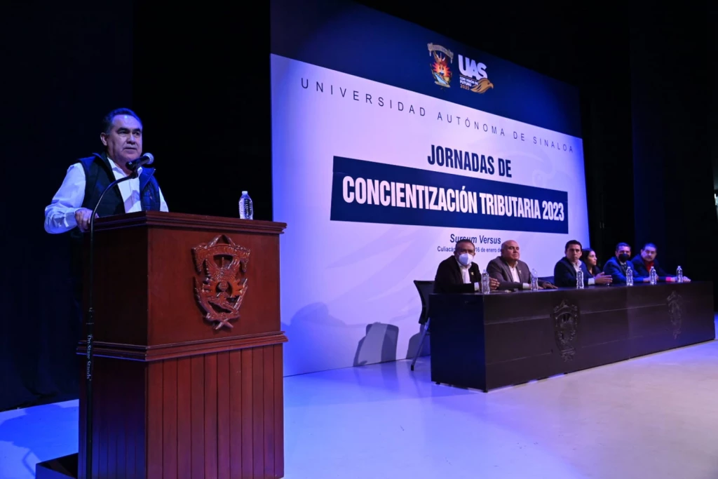 Pone la UAS  en marcha la Jornada de Concientización Tributaria 2023