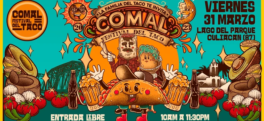 Todo listo para el Festival del Taco en Culiacán