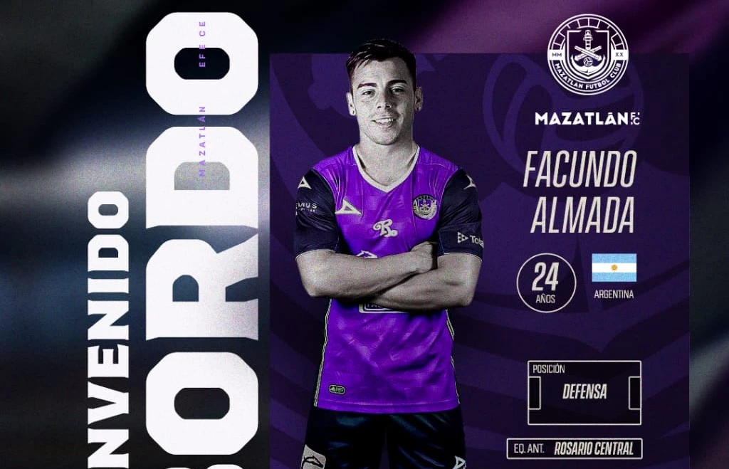Llega el quinto refuerzo para Mazatlán FC