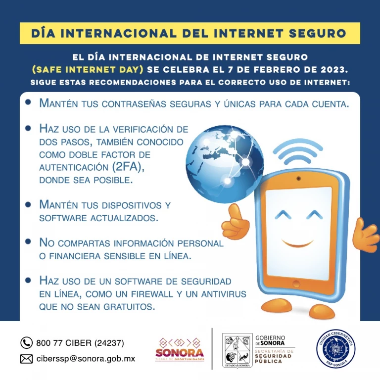 Emite Unidad Cibernética recomendaciones para el correcto uso de internet
