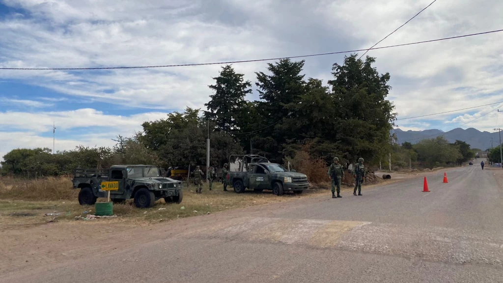 Se mantiene el operativo de seguridad en Tacuichamona tras la detención de "Lupe" Tapia