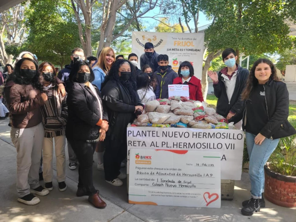 Gobierno de Sonora aporta 6.5 toneladas de frijol para ayudar a familias sonorenses