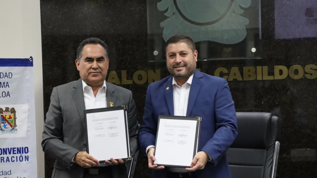 Gobierno de Badiraguato firma convenio de colaboración con la UAS