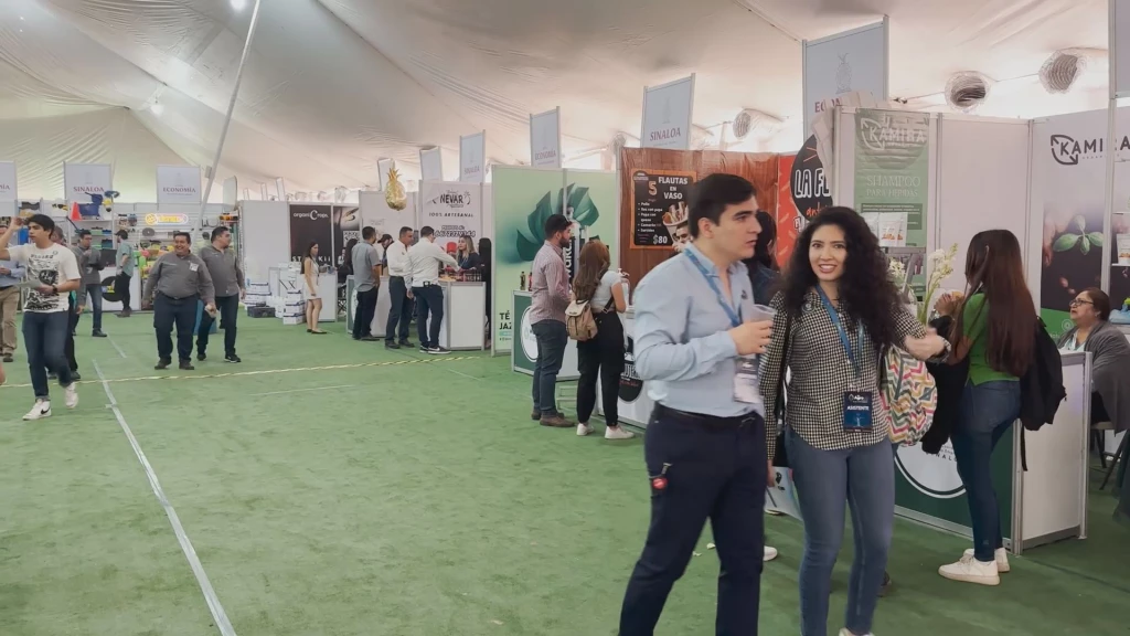 Las MIPyMES reportar arriba de los 400 intercambios de negocios en la Expo Agro