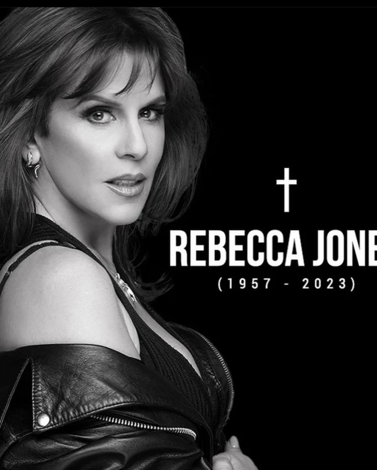 Muere la actriz Rebeca Jones a sus 65 años de edad