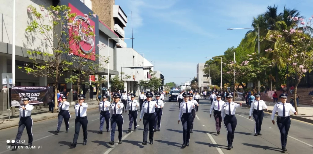 Realizan desfile conmemorativo de la 39 Semana Nacional de Educación Vial