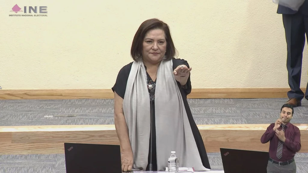 Llega la primer mujer presidenta al INE Guadalupe Taddei Zavala