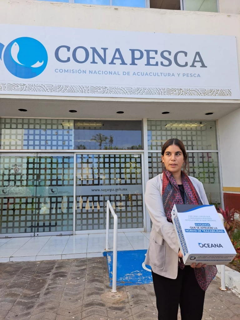 Oceana exige a Conapesca normas pesqueras regulatorias; 600 firmas los respaldan