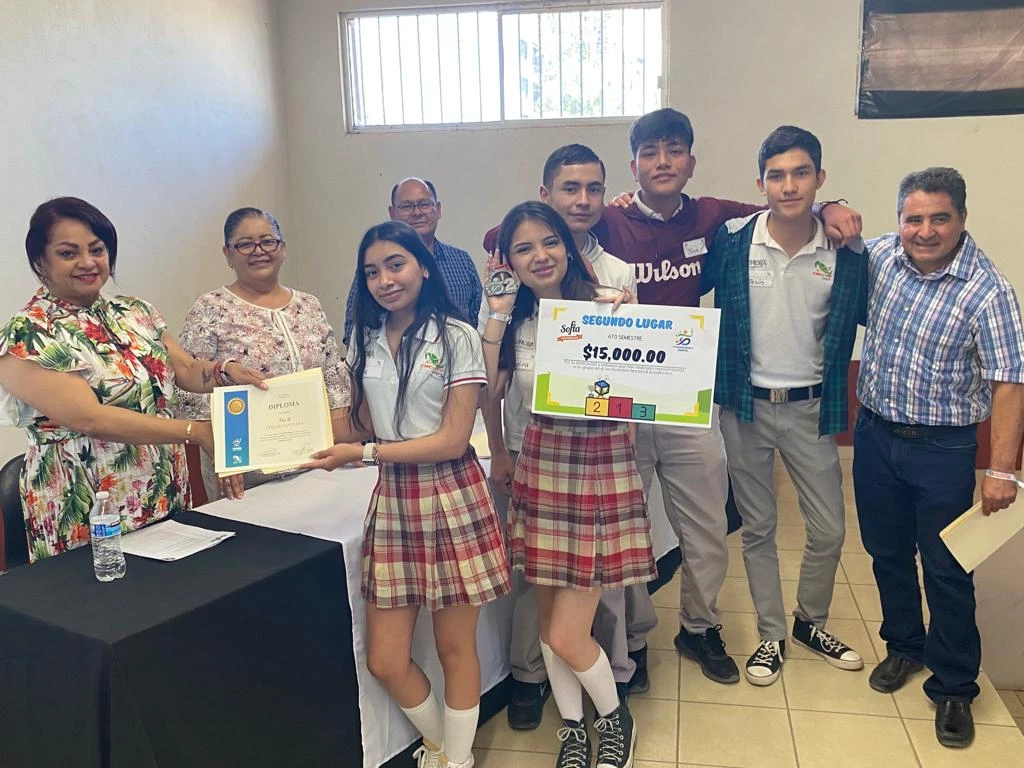 Estudiantes de Cecyte Sonora ganan segundo lugar en competencia nacional de matemáticas