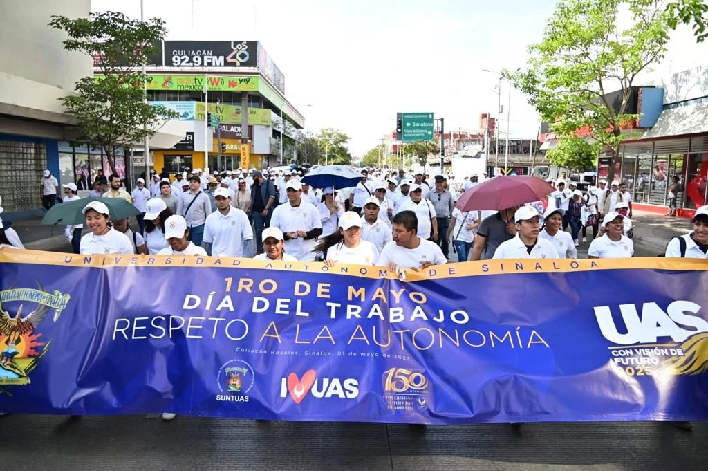 Trabajadores se unen por la defensa de la universidad de los sinaloenses