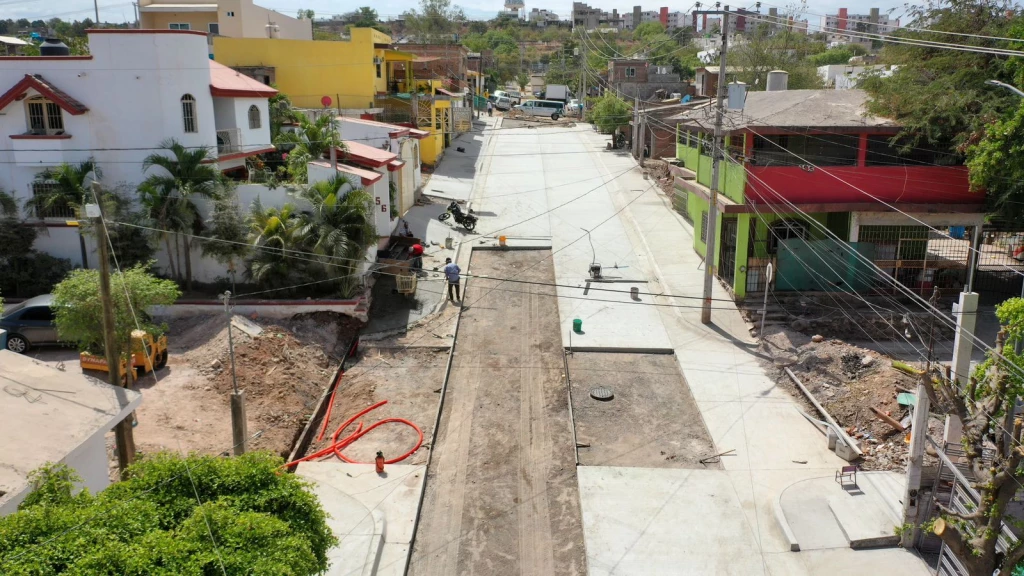 Pavimentación con concreto hidráulico mejorará la infraestructura urbana de Culiacán