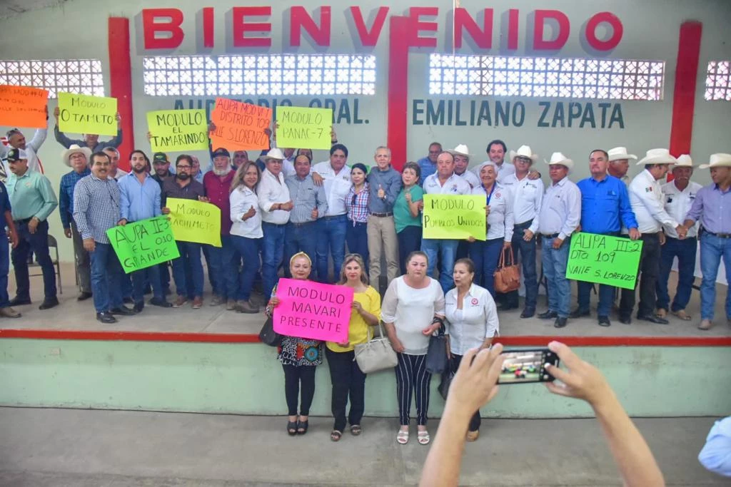 Cenecistas avalan ante el Alcalde Gerardo Vargas, levantón del plantón en Pemex Topolobampo