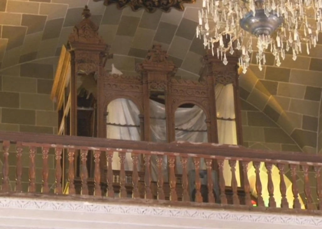 INAH Sinaloa en labores de conservación del órgano de la Catedral de Mazatlán