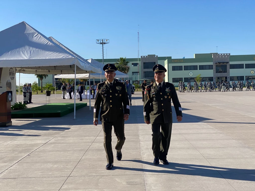 Cambio de mandos militares en el estado de Sinaloa