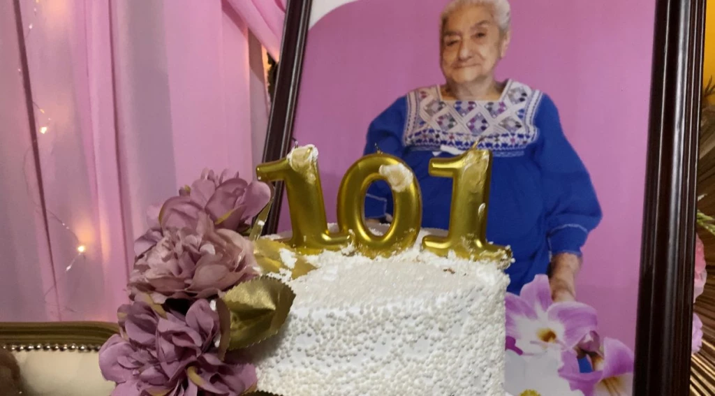 La señora Facunda celebró 101 años de vida