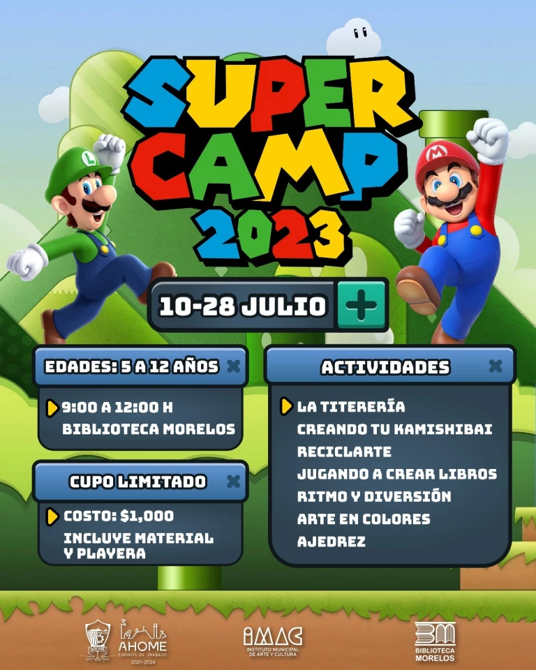 Invitan a los campamentos de verano de la red de bibliotecas en Ahome