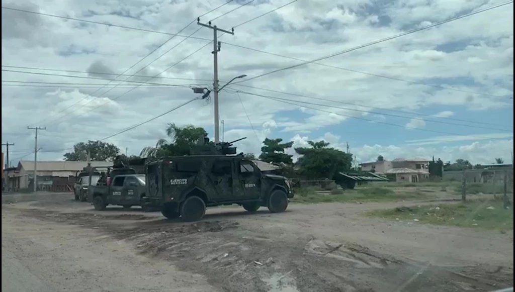 Octavo Batallón de Mazatlán alerta ante presencia de personas armadas en Navolato