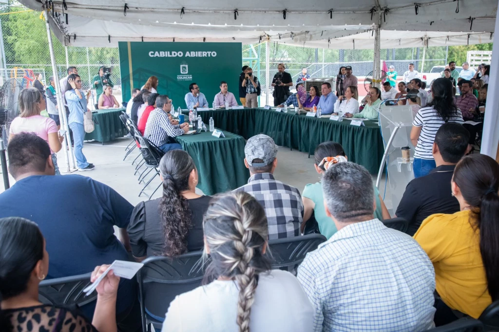 Realizan Cabildo abierto en Jesús María, Culiacán