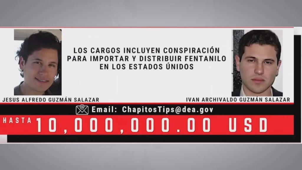 E.U. sanciona a familiares de El Chapo Guzmán