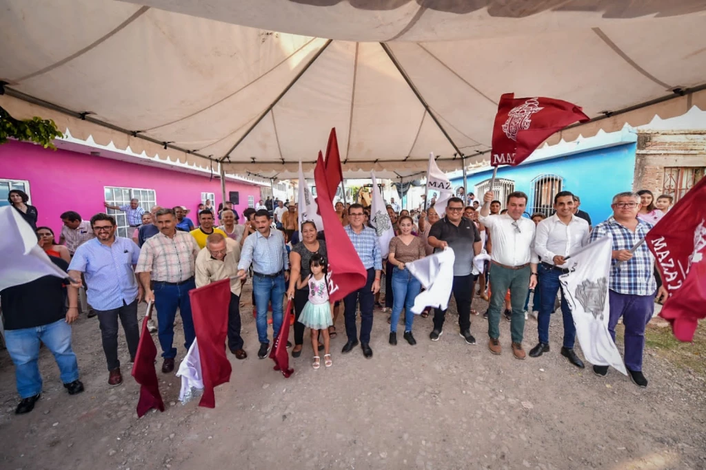 Arrancan obras de Pavimentación en la Sindicatura de Villa Unión, en Mazatlán