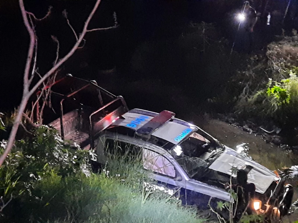 Cinco agentes de la SSPyTM de Culiacán heridos tras volcarse durante persecución en Ayuné