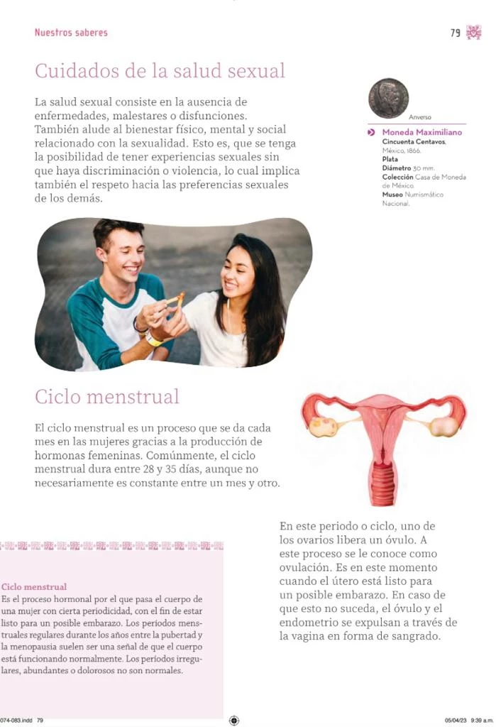 México requería de la actualización de información sexual en los libros de texto