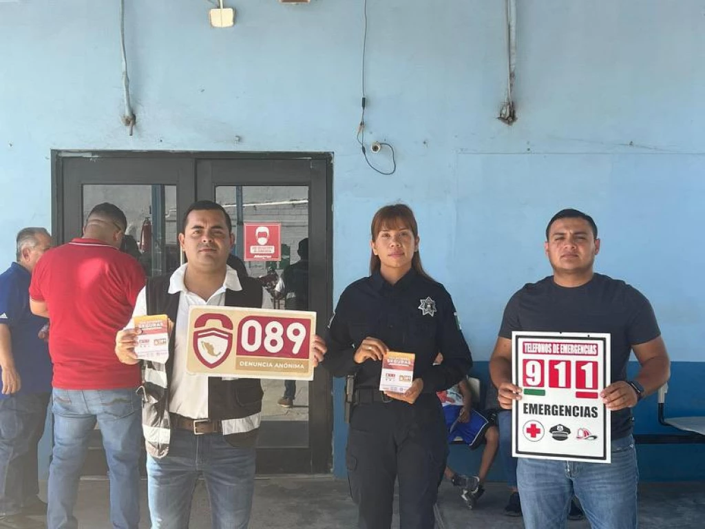 Orienta Secretaría de Seguridad a vacacionistas sobre uso del 9-1-1, 089 denuncia anónima y aplicaciones móviles