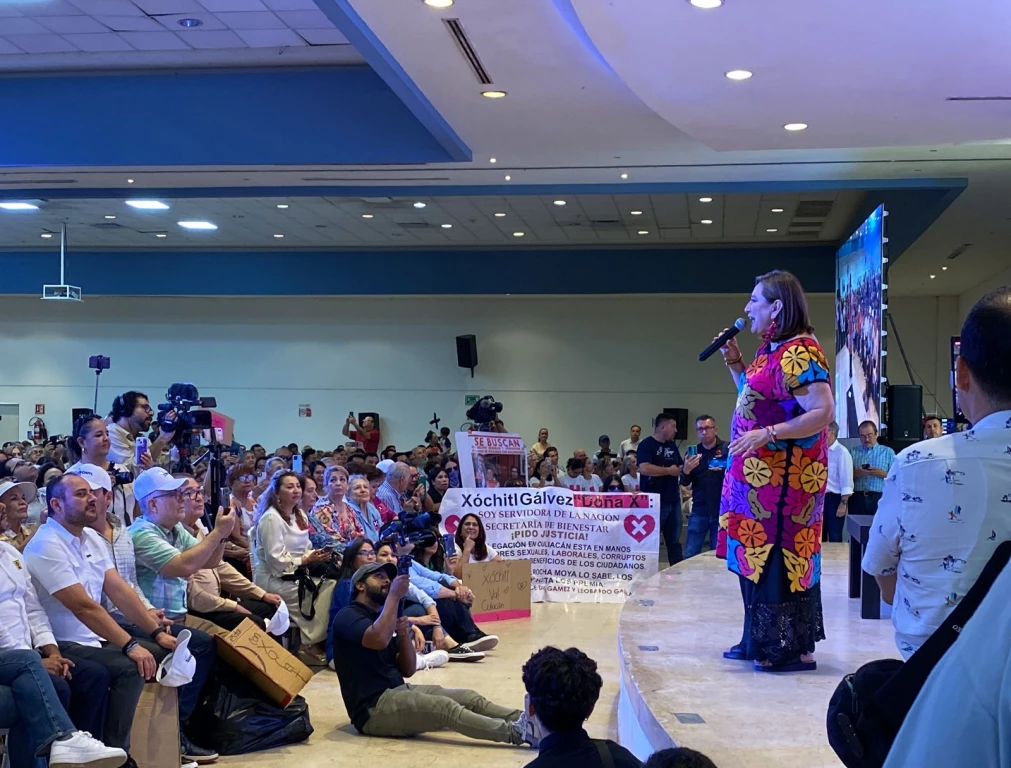 Xóchitl Gálvez estuvo en Sinaloa  