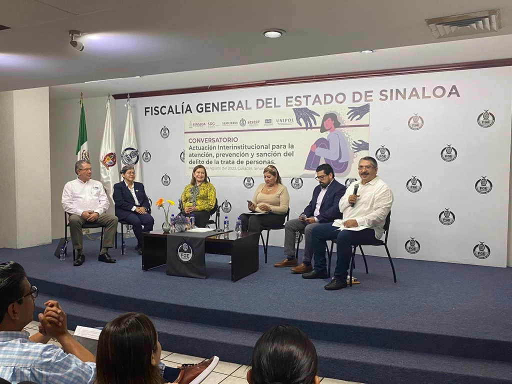 En Conversatorio, destaca FGE cuatro denuncias por trata de personas en Sinaloa