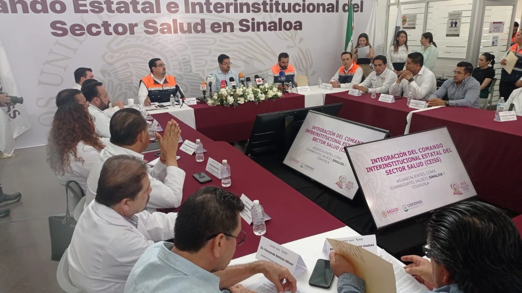 Integran el Comando Estatal Interinstitucional del sector salud en Sinaloa