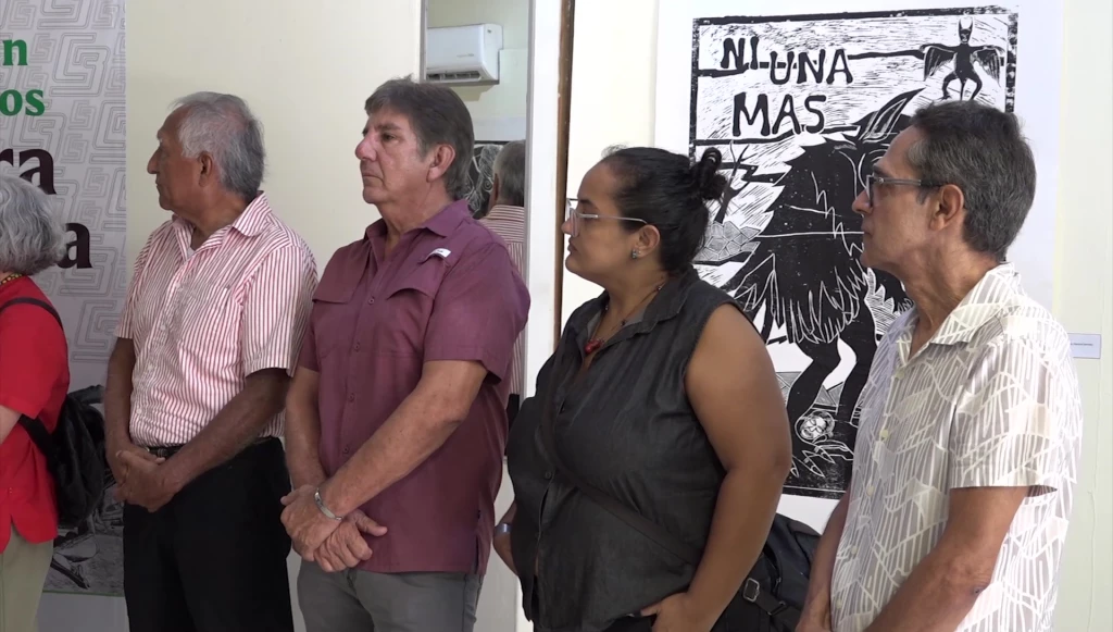 Inauguran exposición de grabados de madera en centro cultural del COBAES Mazatlán