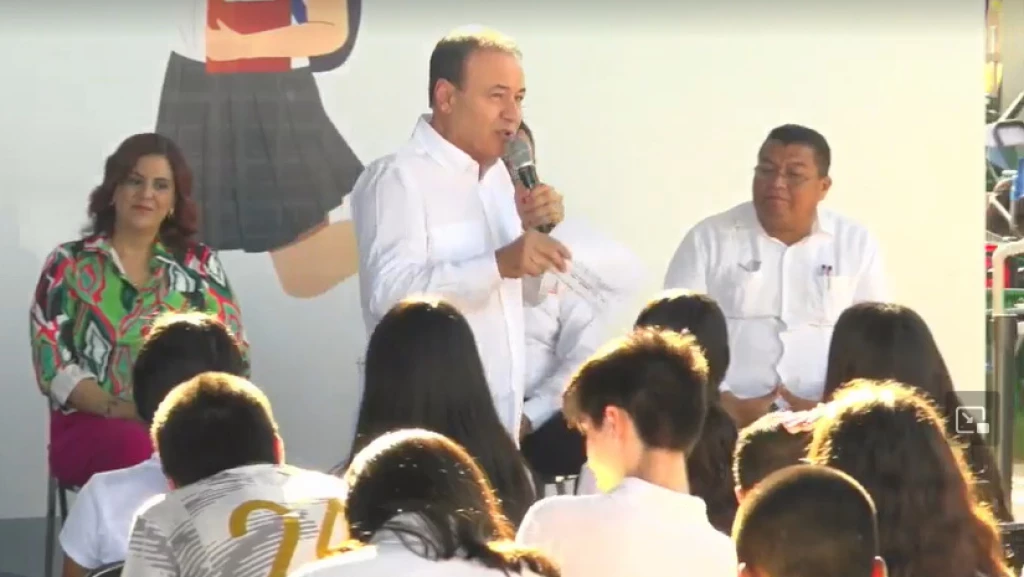 Gobernador de Sonora pone en marcha Ciclo Escolar 2023- 2024