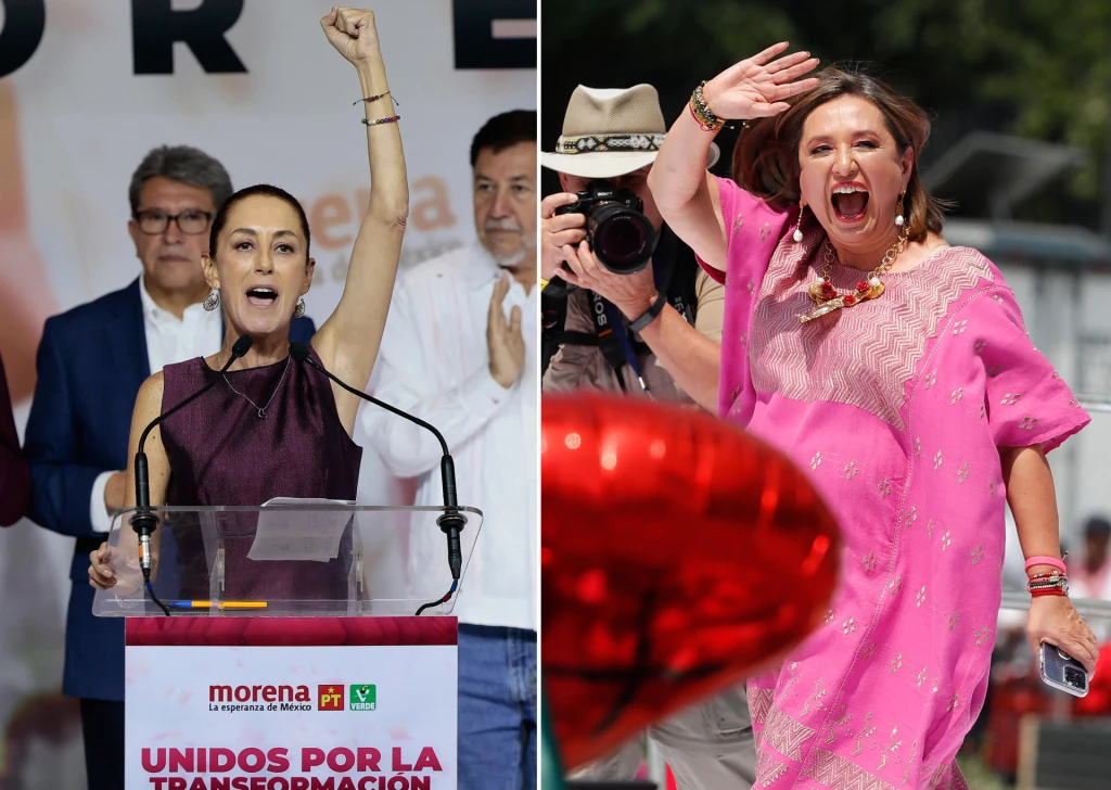 El duelo Xóchitl Gálvez y Claudia Sheinbaum acerca a México a su primera mujer presidenta