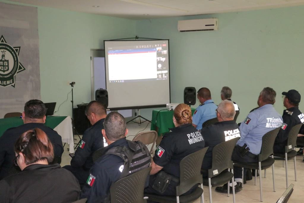 Trabaja la SSPM en profesionalización al 100% del cuerpo policial en Cajeme