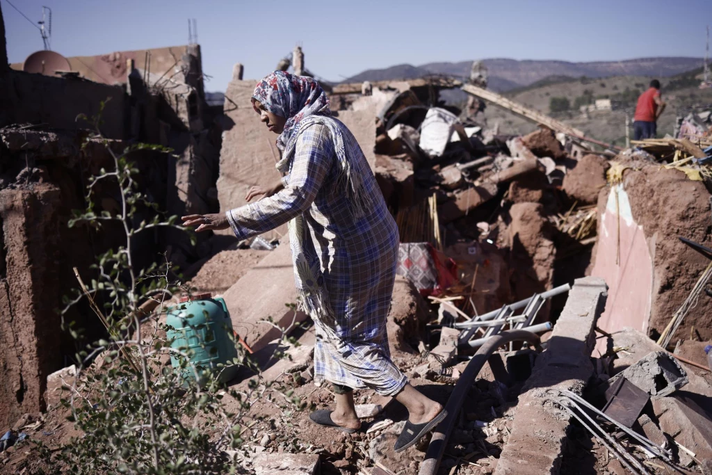Sube a 2 mil 122 el número de muertos, y a 2 mil 421 el de heridos, por el terremoto en Marruecos
