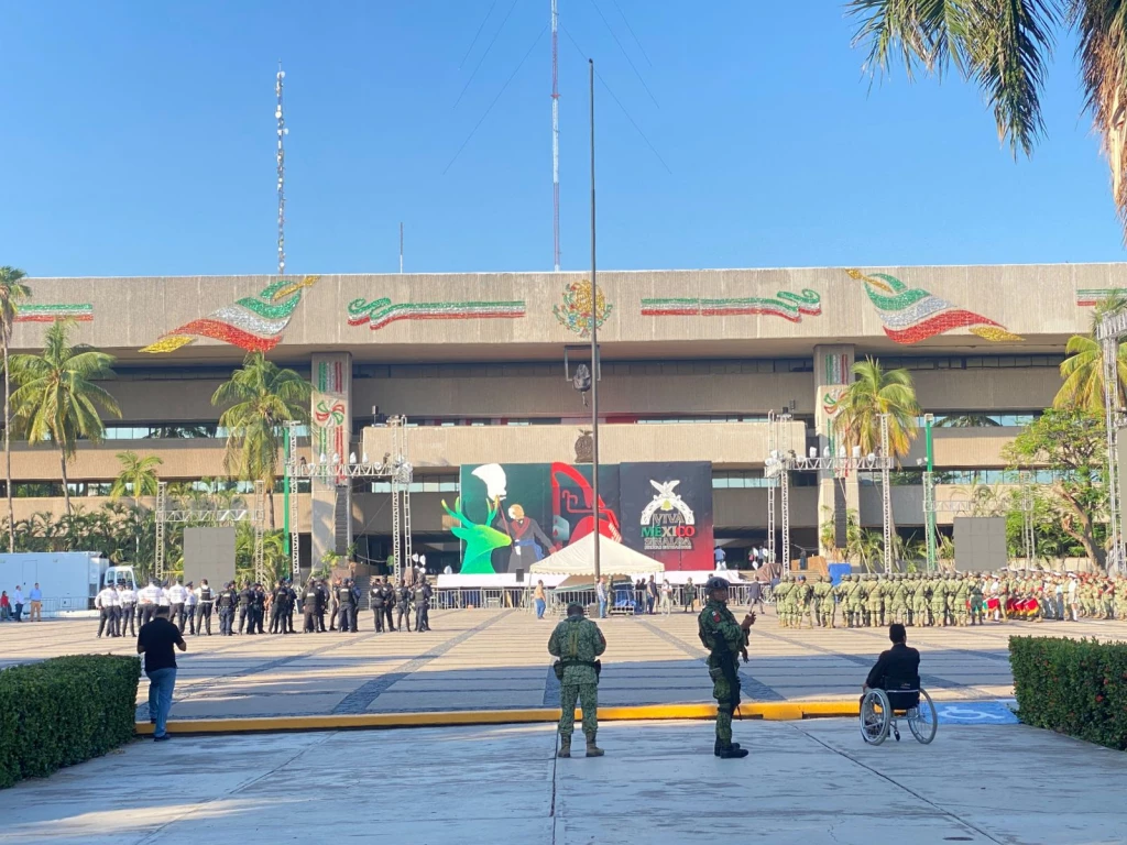 Todo listo para el Grito de Independencia en Sinaloa