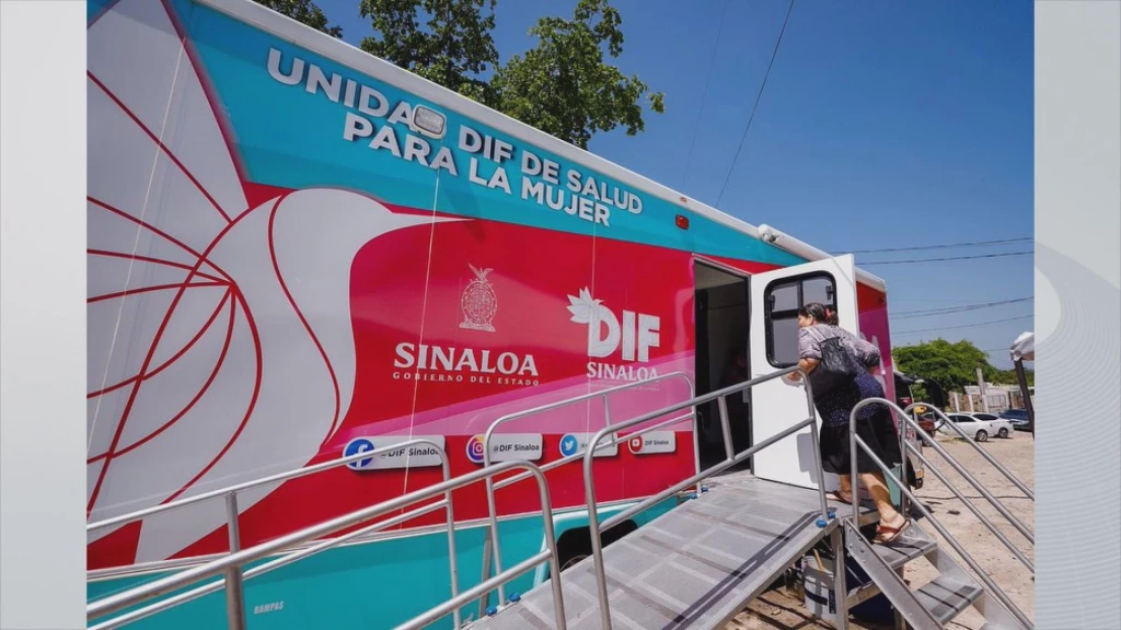 11 mil mujeres atendidas en las unidades médicas móviles en Sinaloa