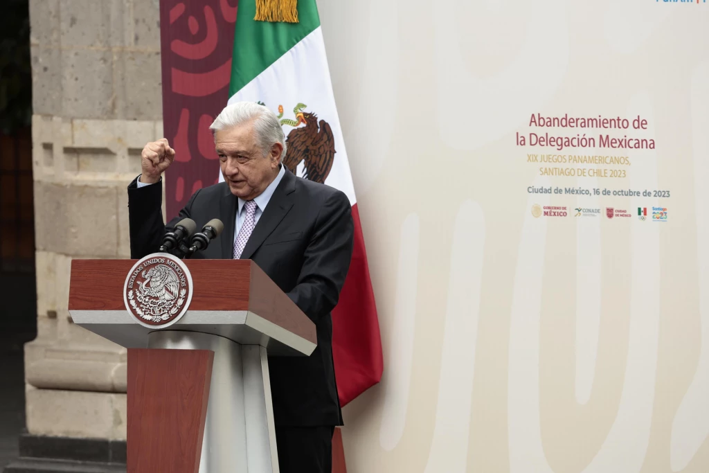 López Obrador apuesta a que a México le irá bien en los Juegos Panamericanos
